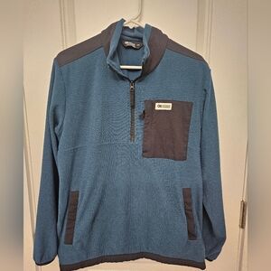 Outdoor Research Men's Trail Mix Quarter Zip Pullover Medium